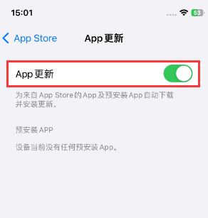 资兴苹果15维修中心如何让iPhone15APP自动更新